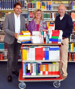 Buchspende Saufen für die Bib 2014